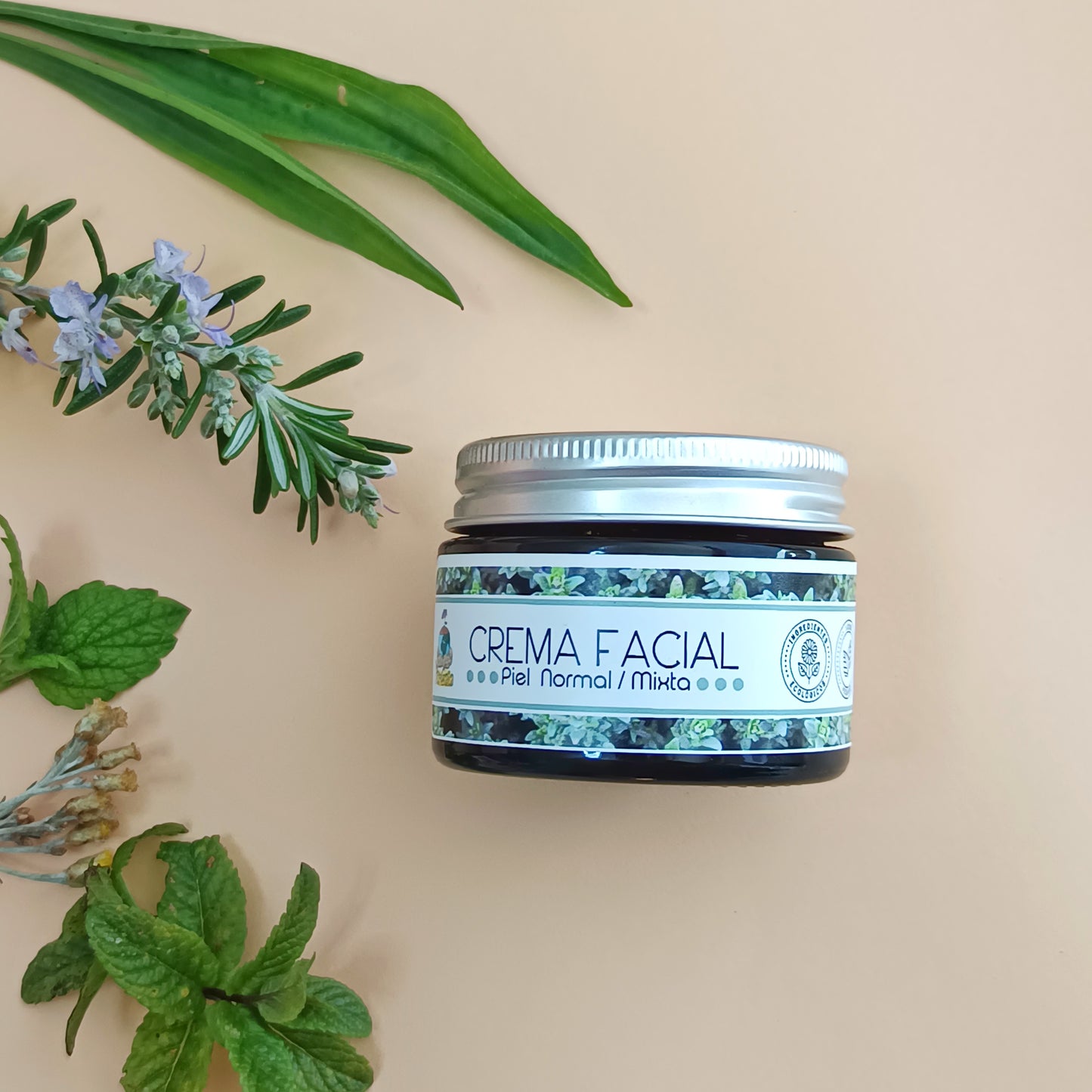 Crema facial pieles mixtas