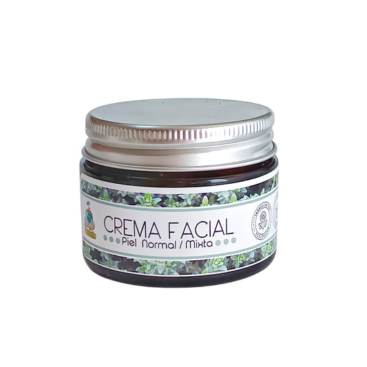 Crema facial pieles mixtas