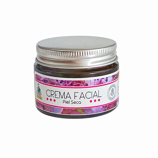 Crema facial para pieles secas