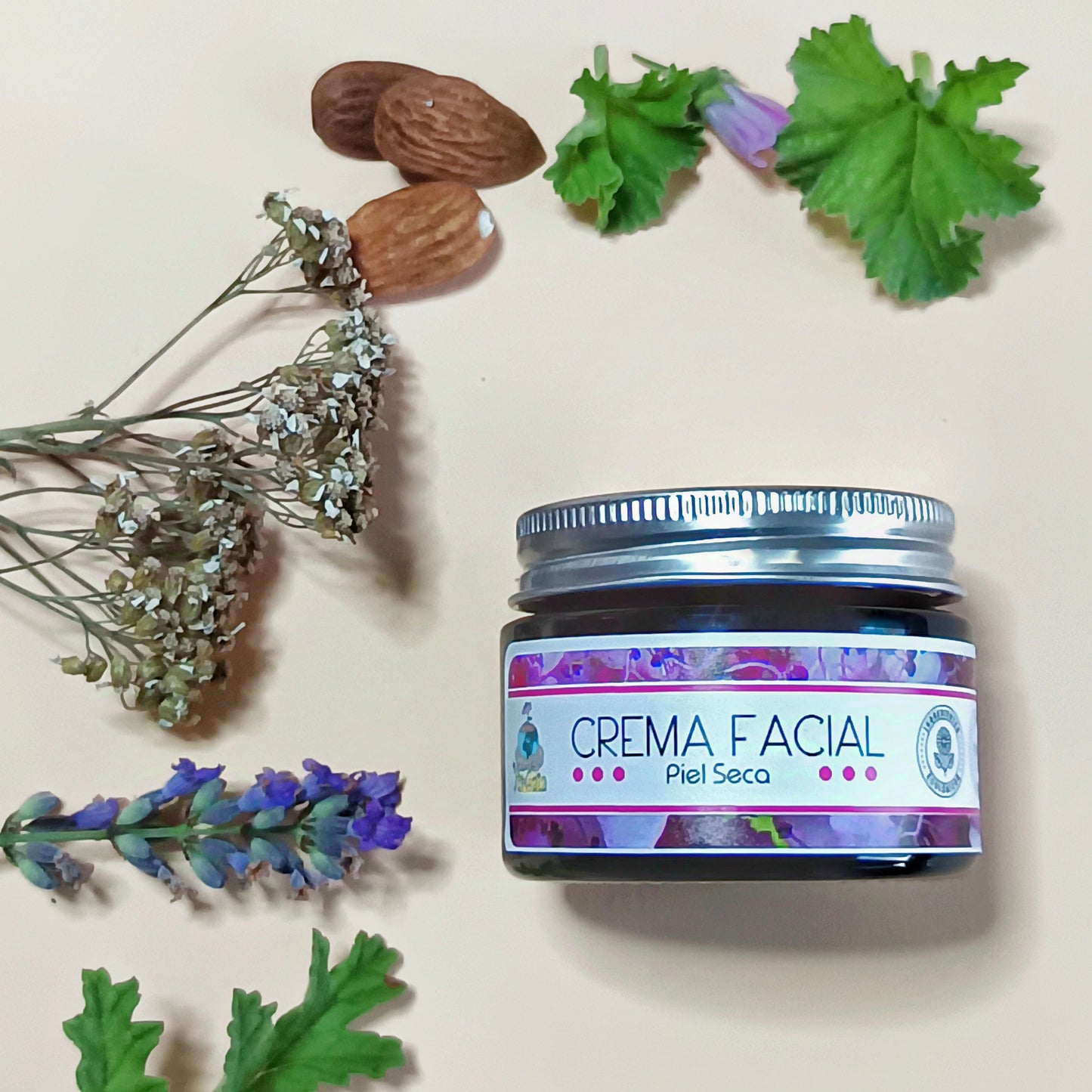 Crema facial para pieles secas