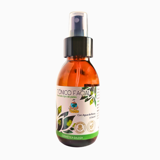 Tónico Facial rosa y geranio | 100 y 250 mL | Equilibra y calma